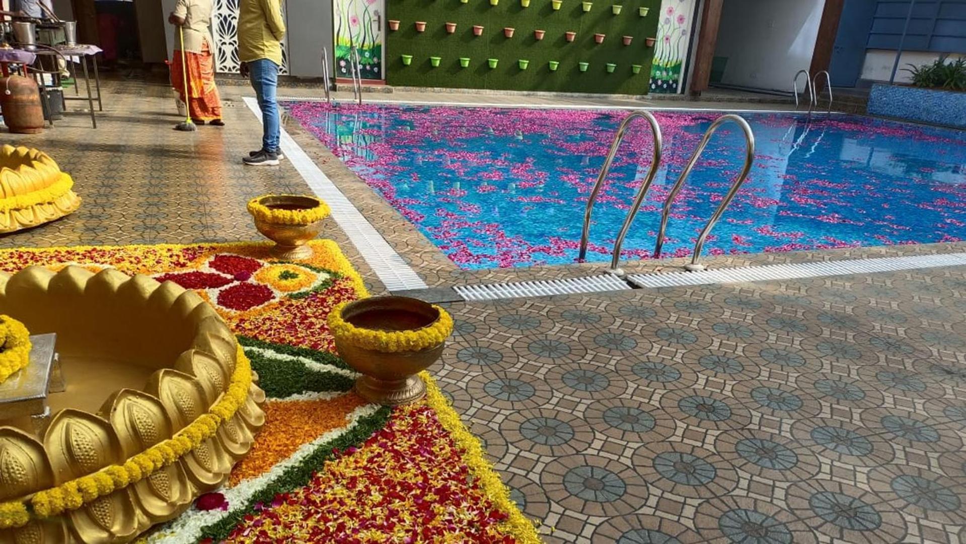 Atlantis Resort Spa Restaurant Swimming Pool, Banquet Hall, Guntur. 外观 照片